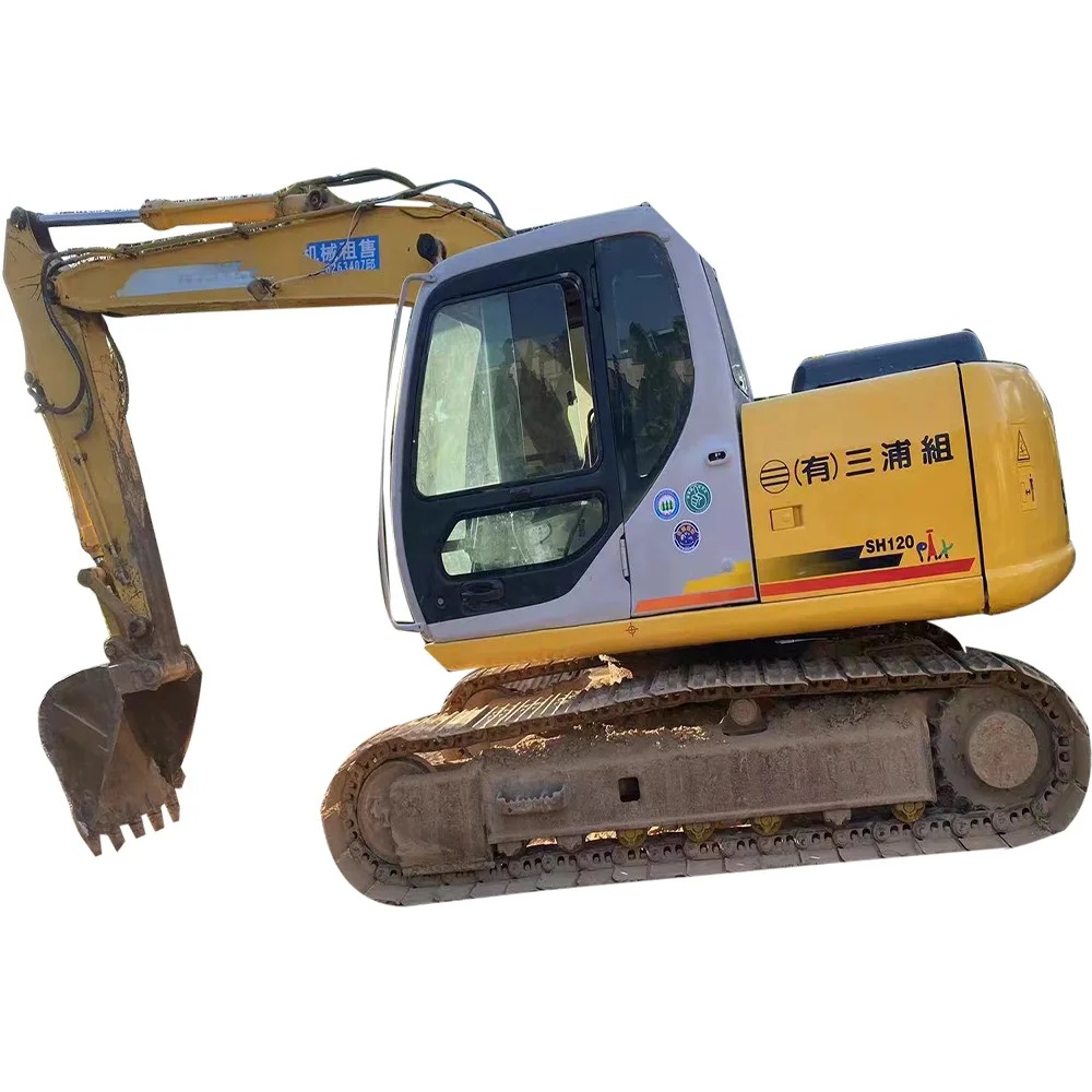 12tons used sumitomo SH120 Sumitomo SH120-3 Excavator for sale Digging Machine in low hour