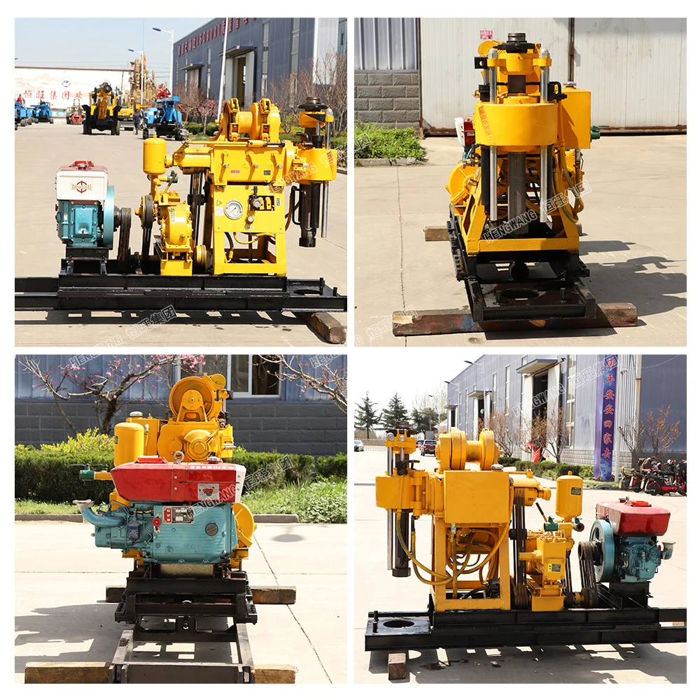 Cheap HW-160 160m Depthfull Hydraulic Core Drilling Rig Equipment Russia for Water Well