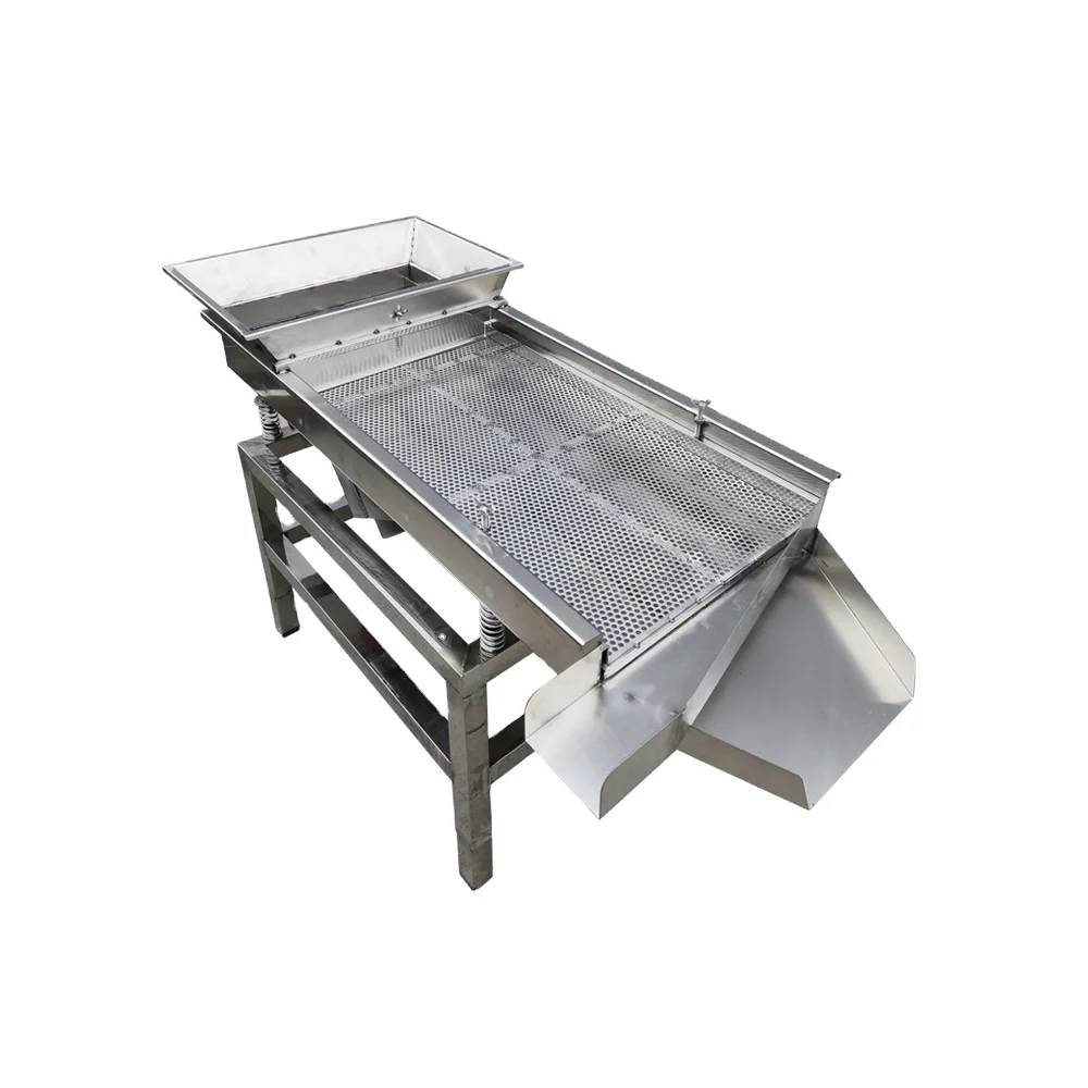 Good Screening Effect Rock Screener Screening Machine Small Vibrating Screen For Salt