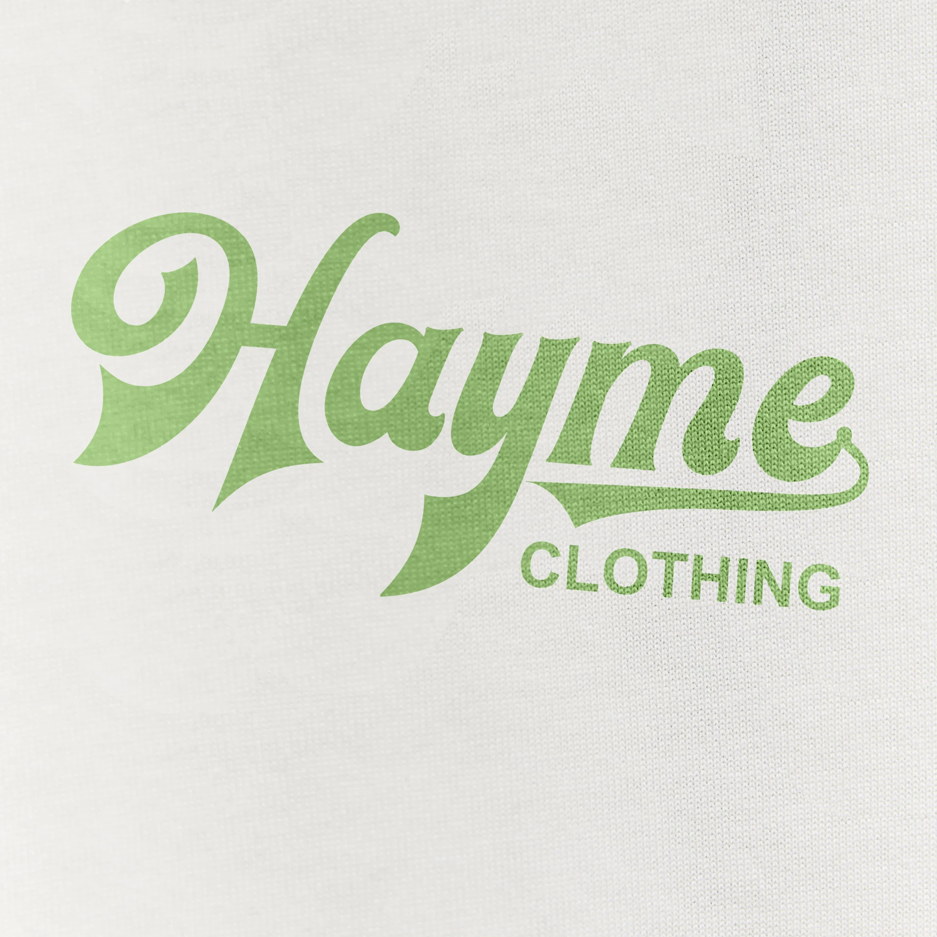 T Shirt For Men Long Sleeve Green Printing T Shirt Unisex High Quality Custom Heavyweight T-shirt