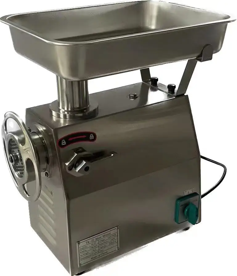 commercial kitchen equipment meat machine price Steering wheel gear meat grinder food processor commercial