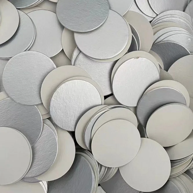 Non Spill PET Induction Bottle Cap Aluminum Foil Paper Seal Liner