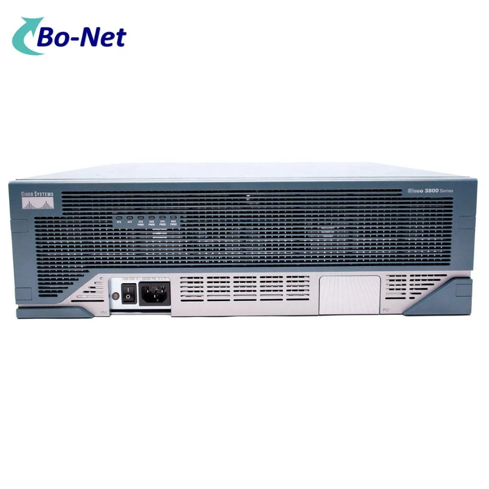 Original 3845 Integrated Services Enterprise Router 256MB SDRAM