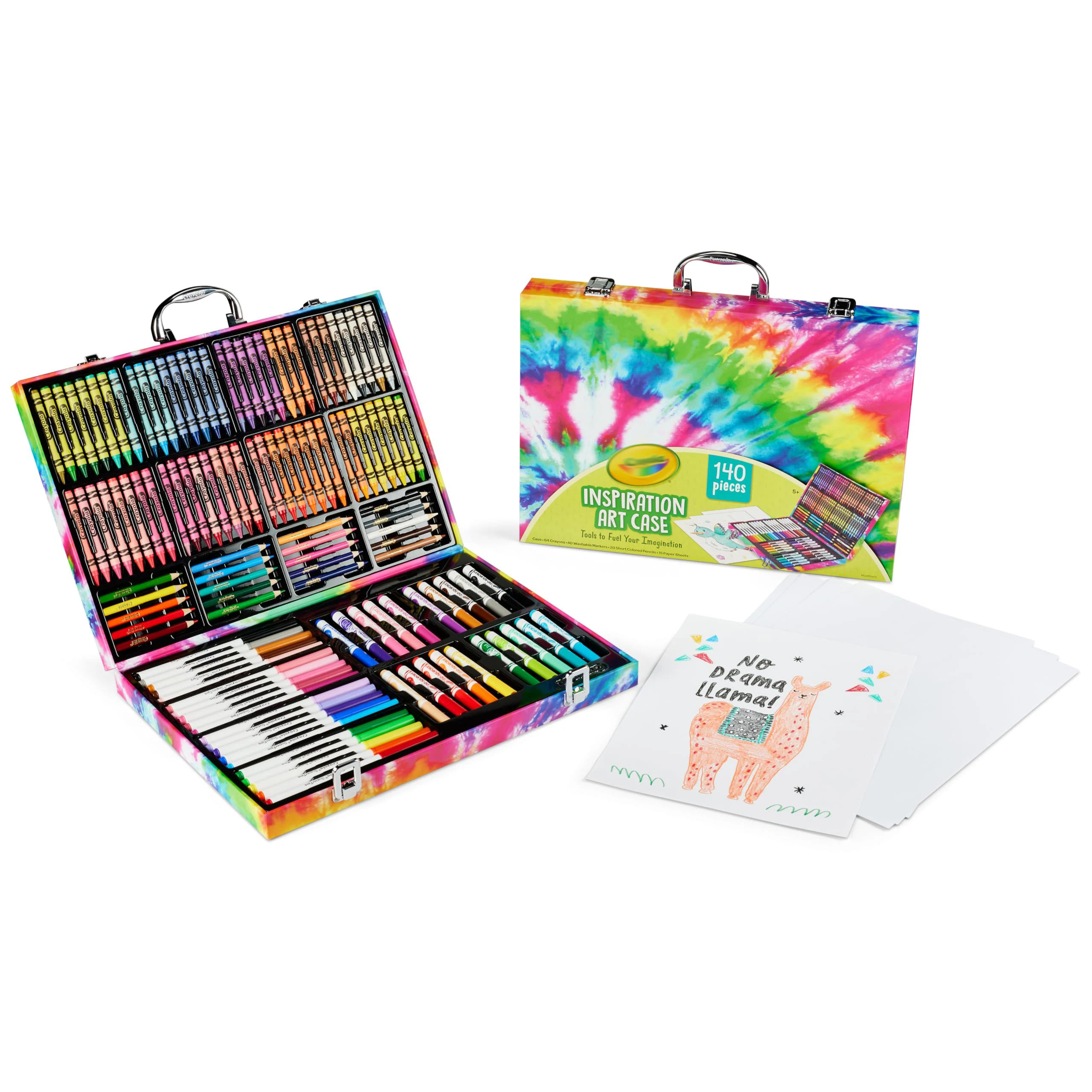 140 pcs professional Non-Toxic drawing painting art stationery kids art sets