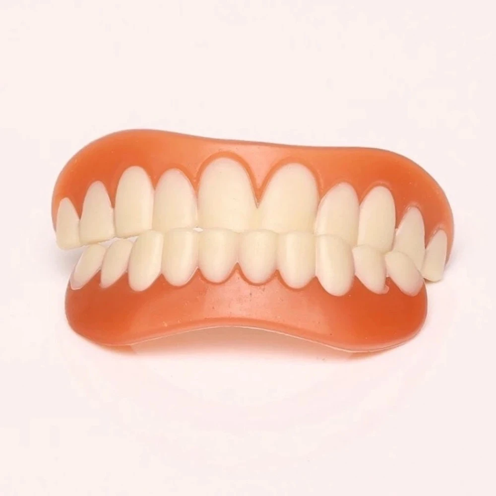 Comfortable Silicone Emulational Veneers False Teeth Cosmetic Denture