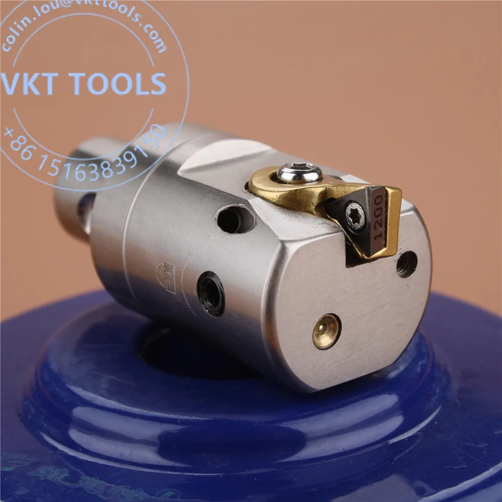 Нитрида бора в кубической типа микро Регулируемый Высококачественная Расточная головка бары отверстие делая инструменты использовать ISO TP карбидная вставка TK3-VBH32-60
