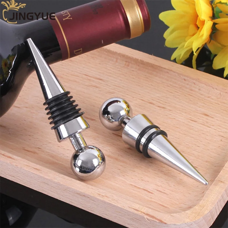 Wholesale Personalized Manufacturer Low Price Stainless Steel Wine Bottle Stopper for Home Hotel Bar Party