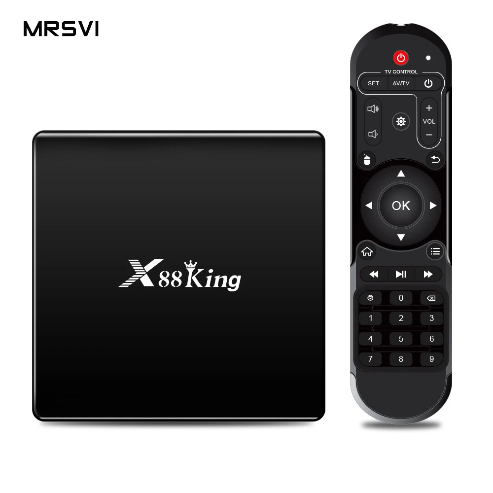 Android 9 0 ТВ-бокс X88 King 4K медиаплеер 2 4G /5G двухдиапазонный Wifi Смарт для