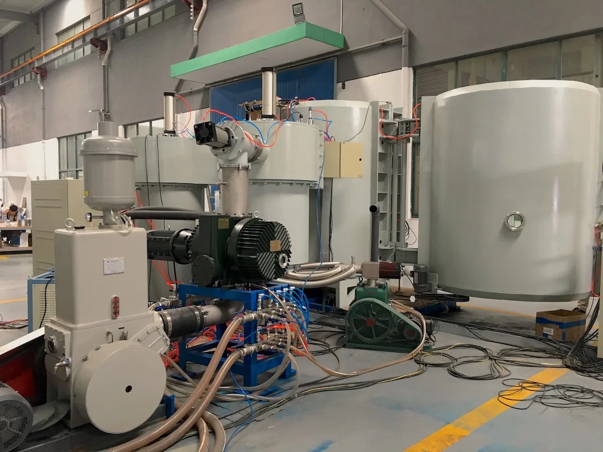 ATOP ABS Plastic Parts Vacuum Metallization Machine