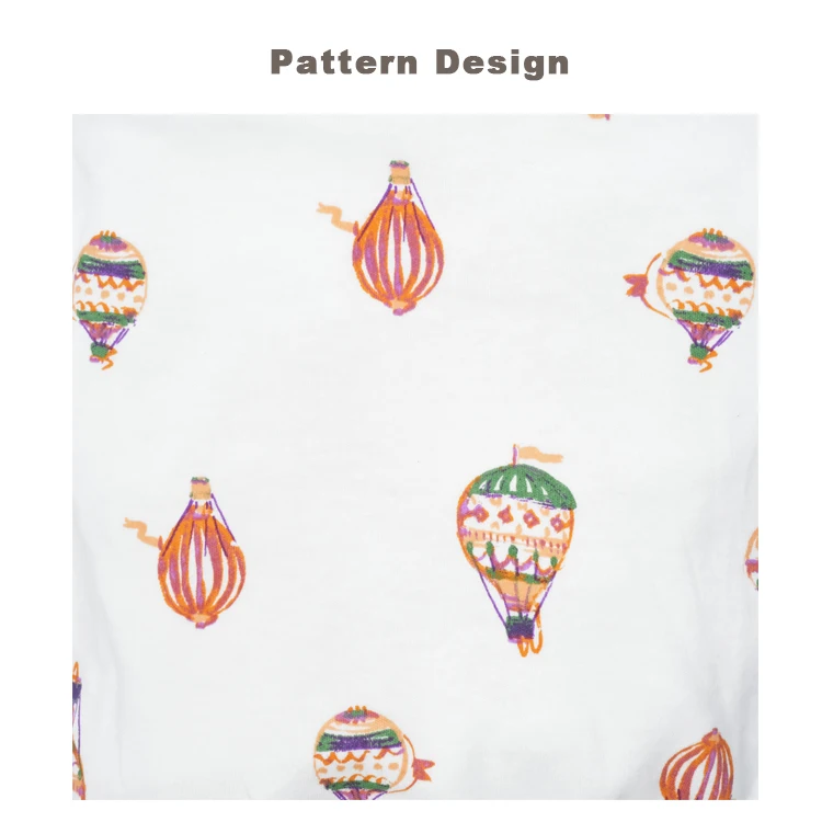 Wholesale Allover Print Newborn Sleep Wear 100% Cotton Baby Nightgowns Long Sleeve Toddler Infant Night Gowns