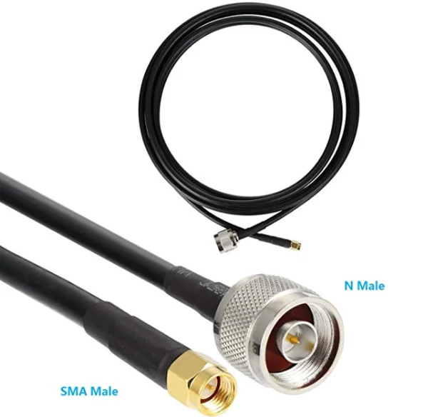 Высококачественный обжимной штекер N CRMP-SMA rg213 0,5 метр