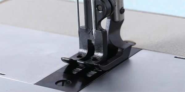 New Automatic Long Arm 2-needle Computerized Compound Feed Industrial Lockstitch Sewing Machine