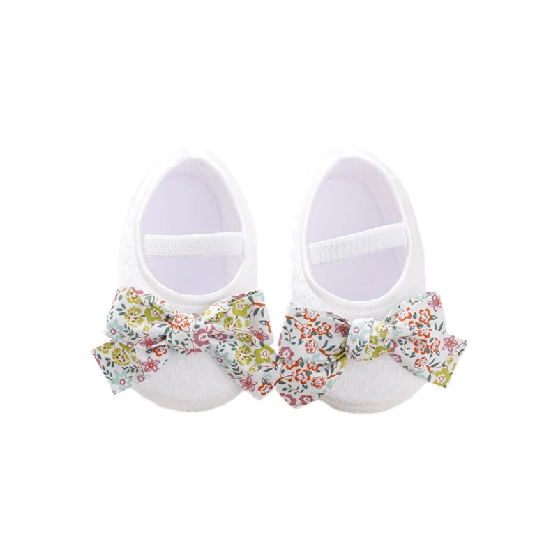 Baby girls spring summer autumn baby step shoes before learning to walk soft bottom flowers shoes