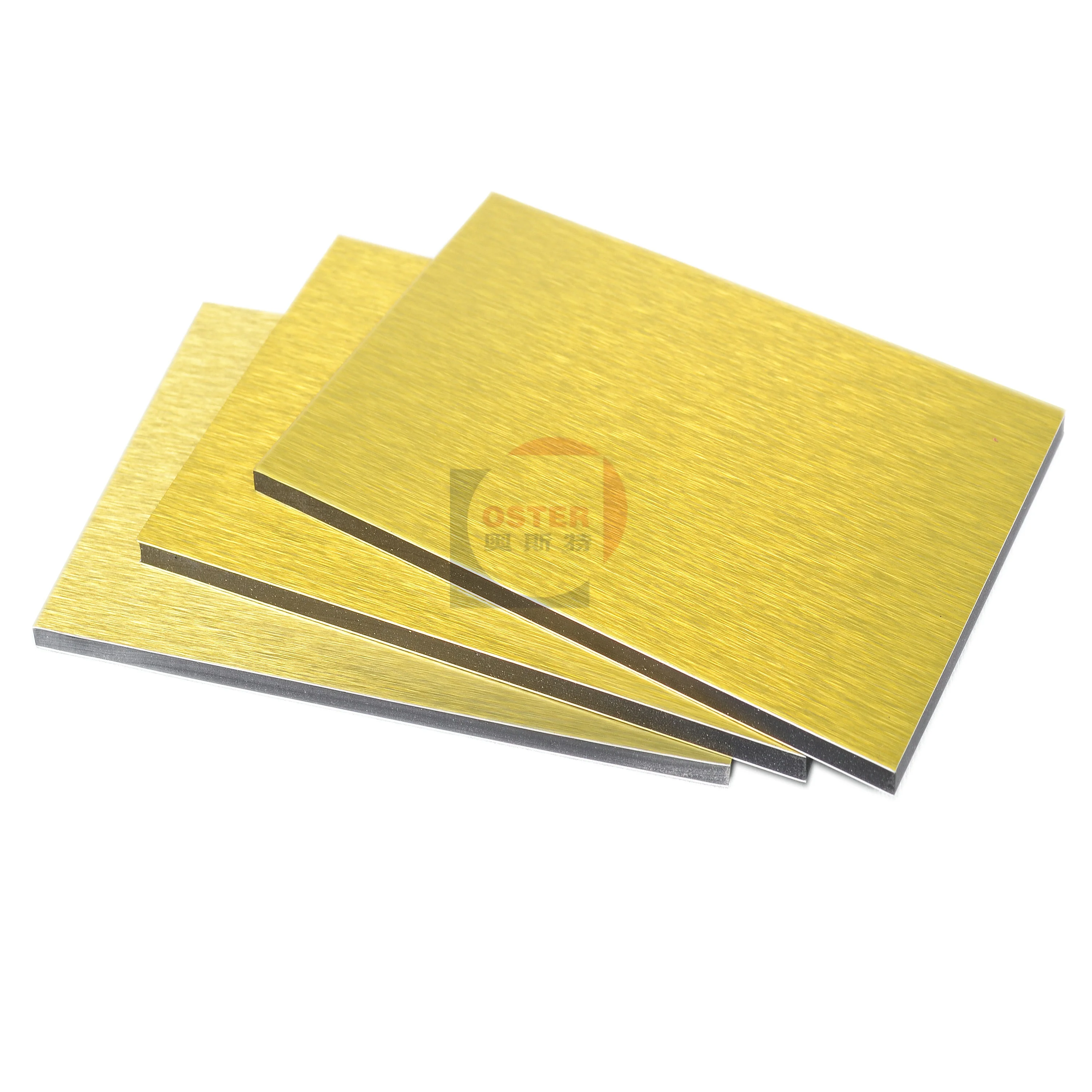 Silver Brush ACP Outdoor Aluminum Composite Panels for Exterior and Interior Concrete Cladding