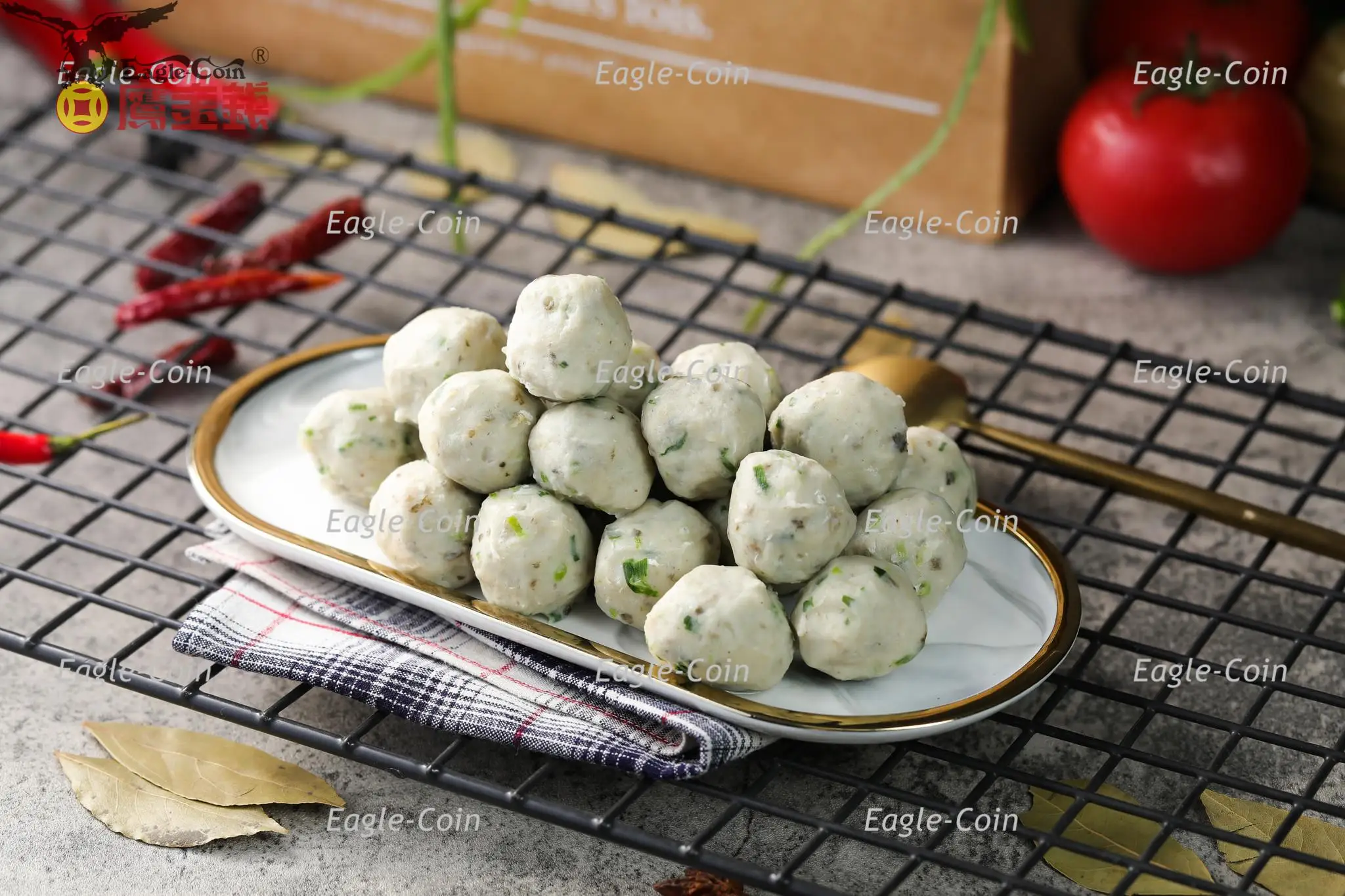  Быстрозамороженные рыбные шары со вкусом