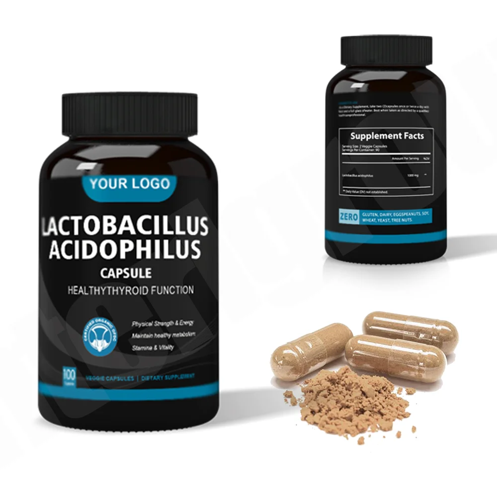 Hot sale supplement Best Price freeze-dried probiotics lactobacillus acidophilus capsule