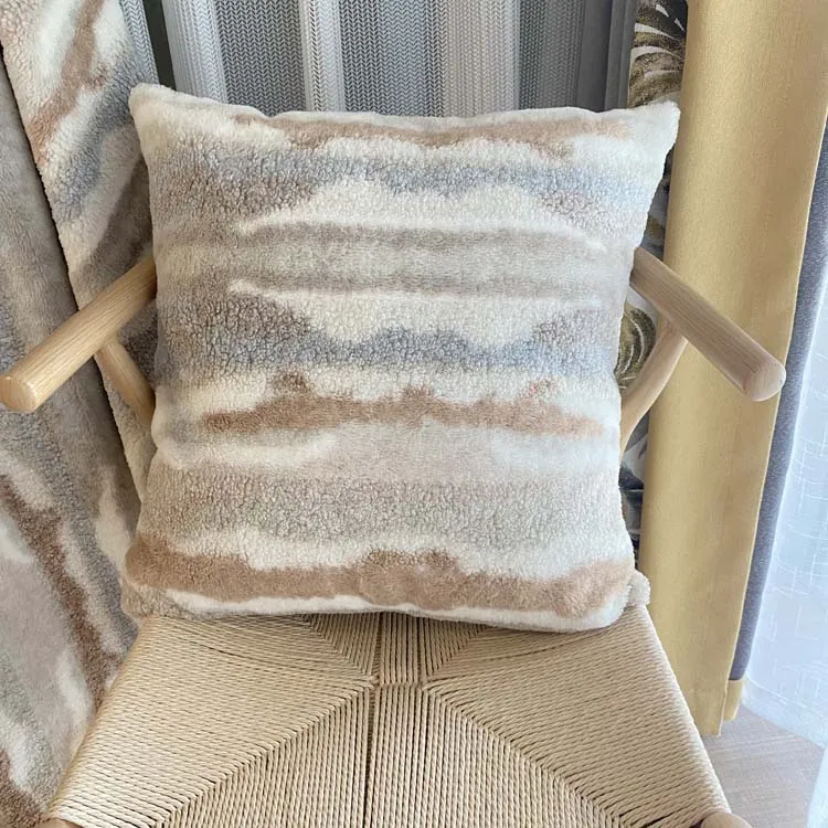 High Quality Custom For Home Decoration Soft Acrylic Luxury Blanket Throw For Adults