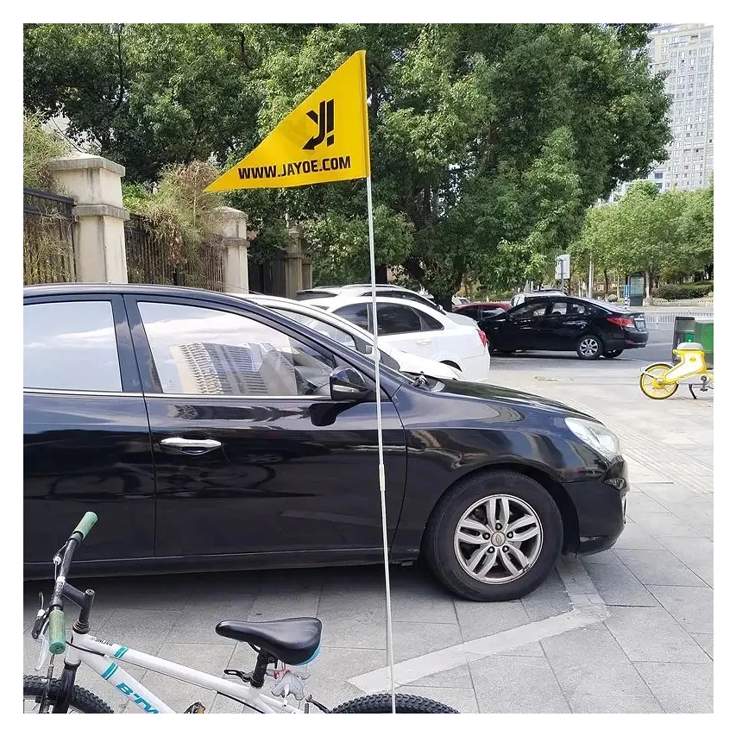 Индивидуальный велосипедный Флаг Безопасности полюс спортивный флаг