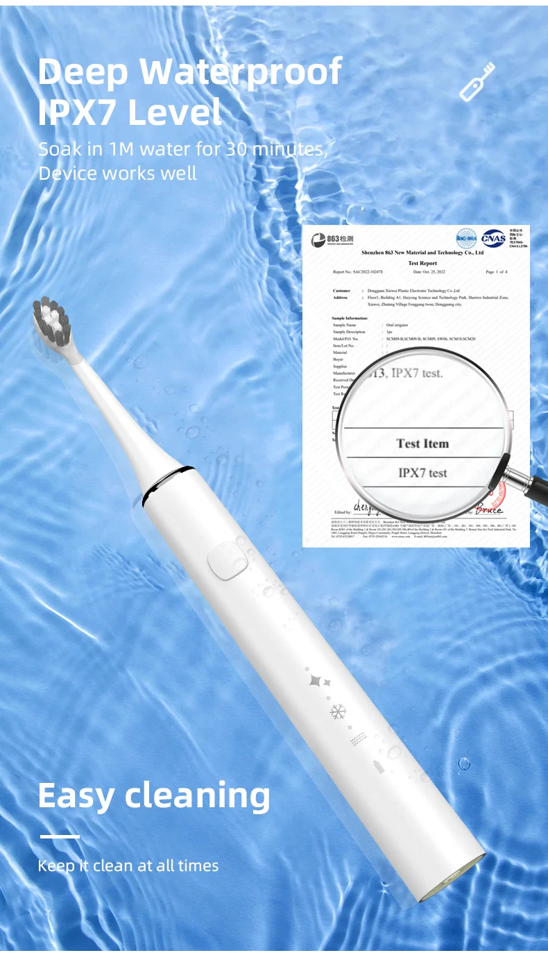 comfortable deep teeth cleaning mini brush head protect gums electric sonic toothbrush