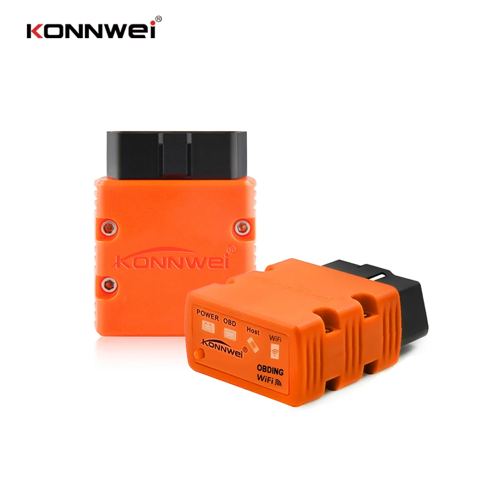 KONNWEI KW902 WIFI ELM327 Auto OBD2 Code Reader Scanner MINI Diagnostic Scan Tool Work For IOS And Android