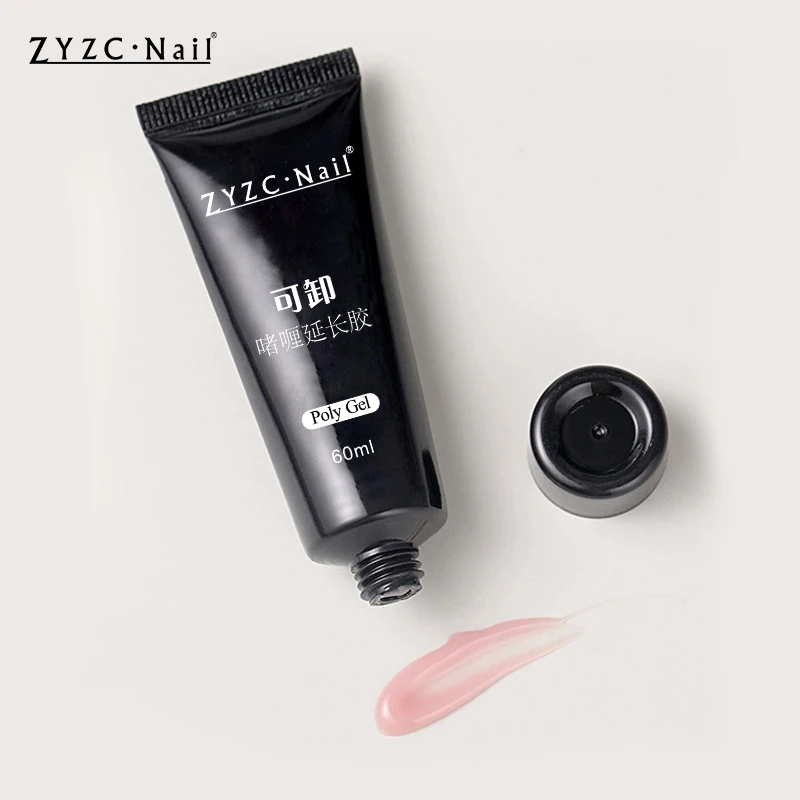 Nail Gel Semi Permanent Acrylic Extension Crystal Nail Art Fast Builder Hybrid Varnish UV Poly Nail Polish