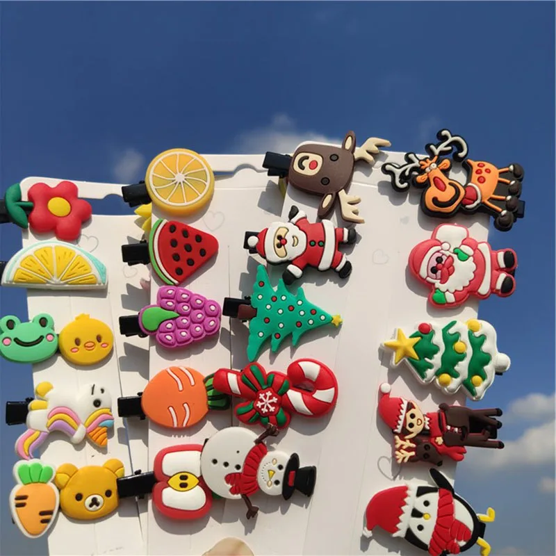 Cute Girl Rainbow Hairpins Cartoon Bobby Pin Hair Clips Girls Children Headband Kids Accessories