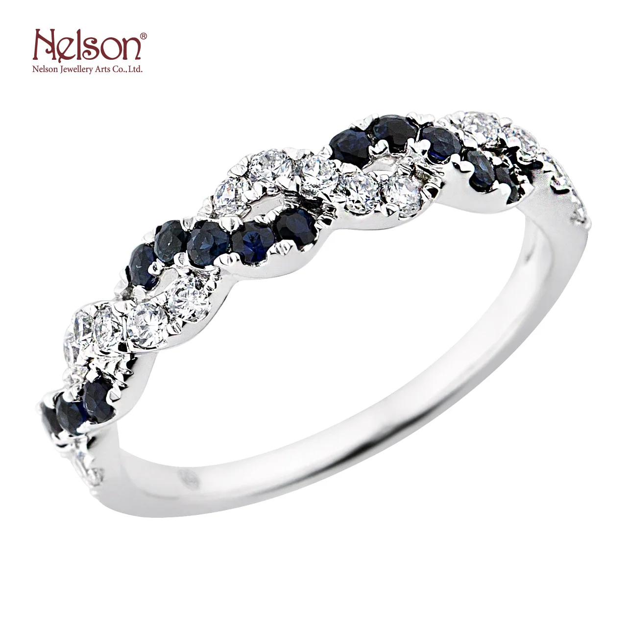 
Newest Style Zero risk Wholesale price no MOQ OEM ODM Award Winning Factory Modern 18K 750 White Gold Ruby Diamond Ring For Girl 