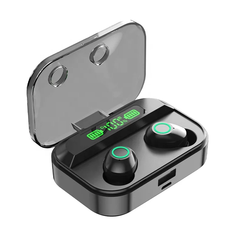 TG02 Smart Wireless Earphone Hi-Fi Surrounding Sounds Long Playing Time 3 Times Rechargeable