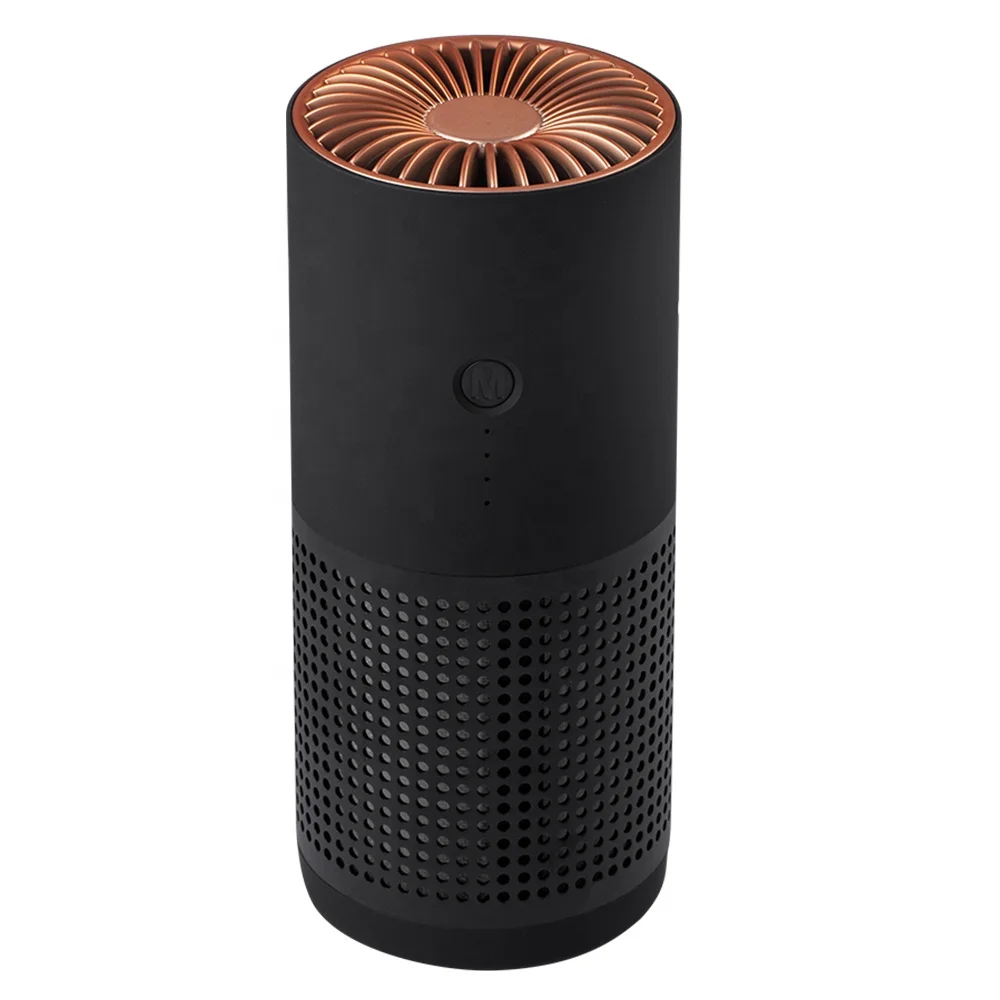 
New Arrival Negative Ion Car Air Purifier H12 HEPA Filter Anion Generator Portable Mini USB Air Purifiers For Bedroom Car Home 
