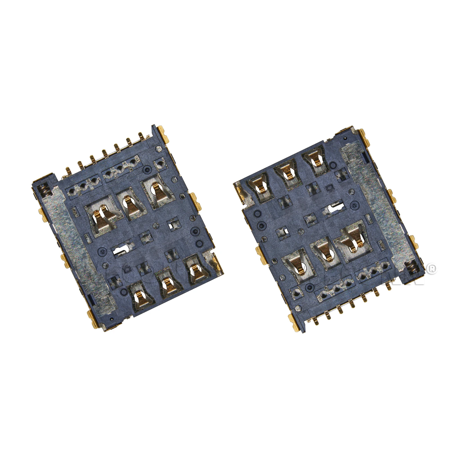 connector manufacturer 1.24H self-elastic type 7pin with detect nano sim card connector KP13B-SF-PEJ