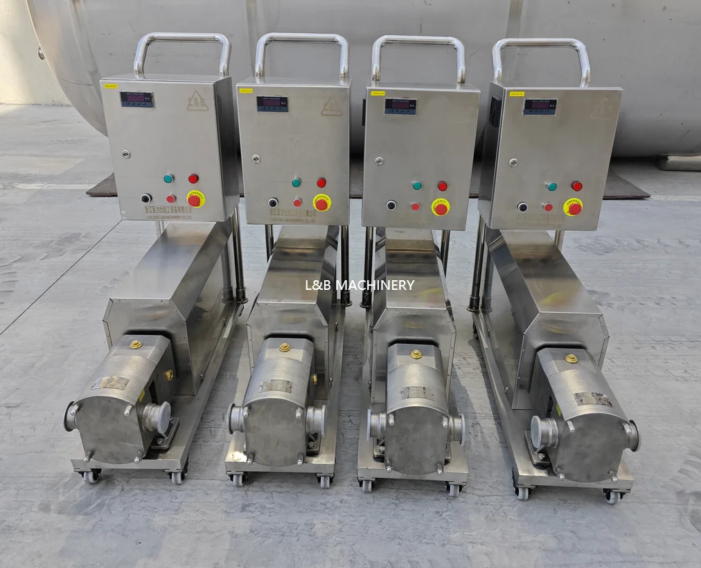 Sanitary stainless steel pump high viscosity yogurt Jam honey rotor lobe pump rotary pump