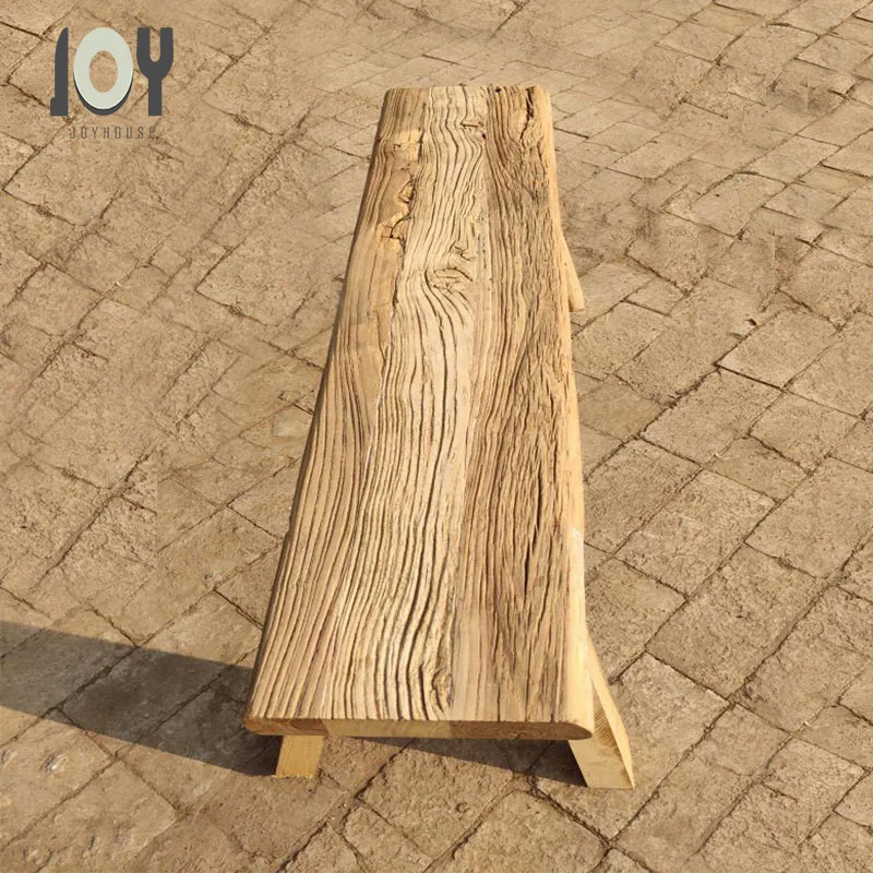 Elm wood recycled reclaimed Chinese antique vintage furniture rustic recycle wood children stool kids stool adult stool