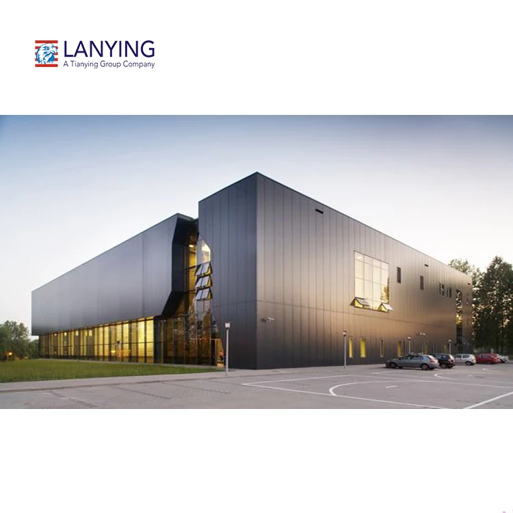 2000sqm Modern Prefab Steel Structure Building Warehouse/Workshop/Office Construction