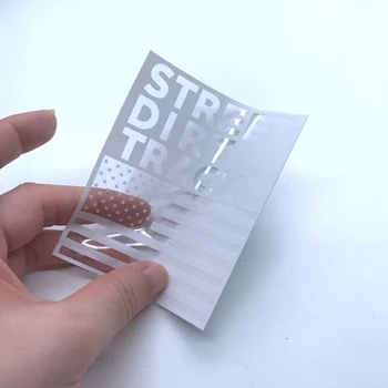 Waterproof Clear Removable Vinyl Label