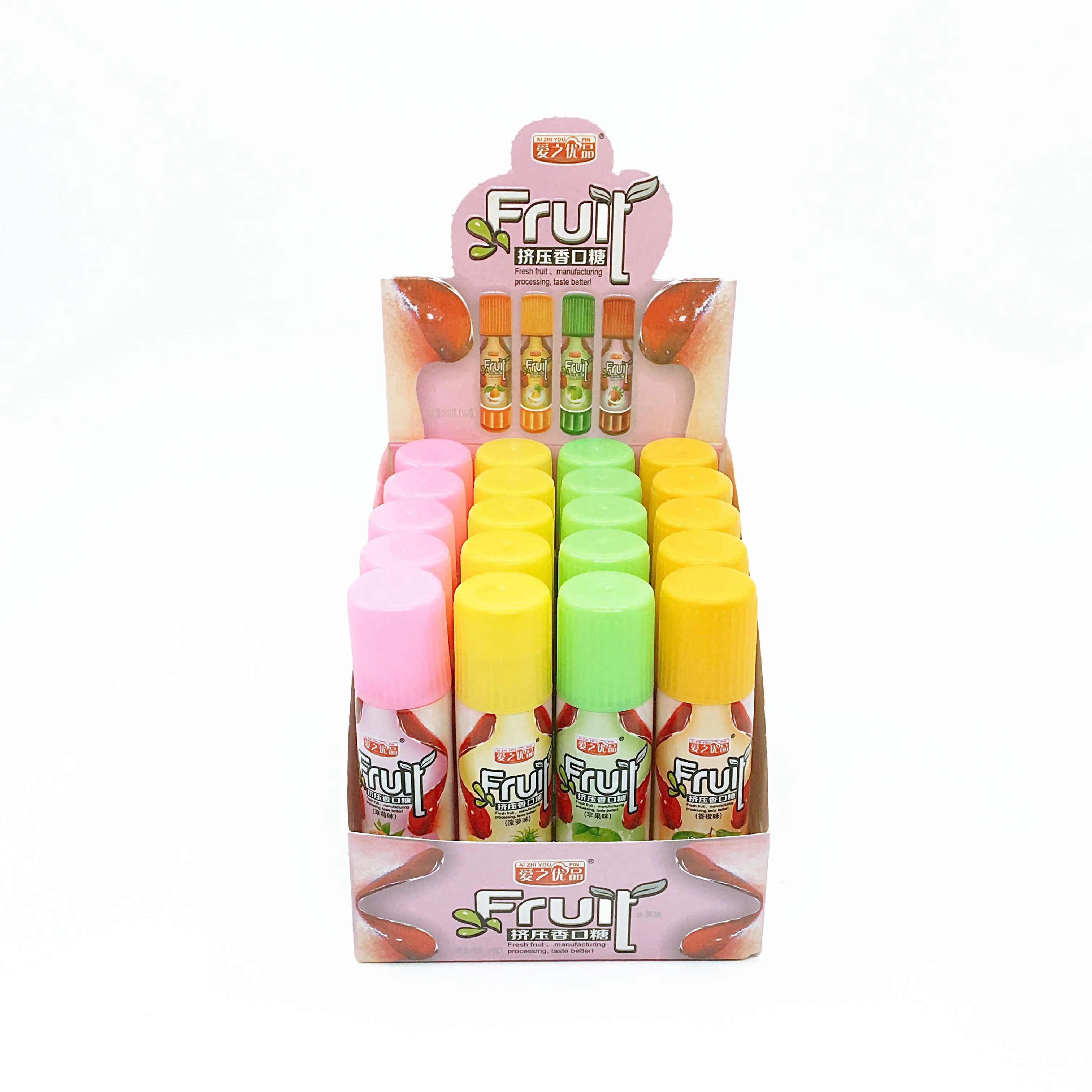 Фруктовый Сумасшедший серия жидкое желе Джем сладкий Сжимаемый гель желе конфеты