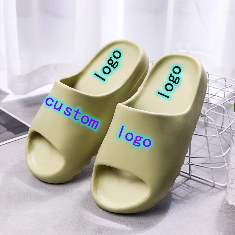 2022 High Quality New Custom Logo Cheap Fake Inspired Slides Yeezys Foam Slides Yeezy Slides For Women