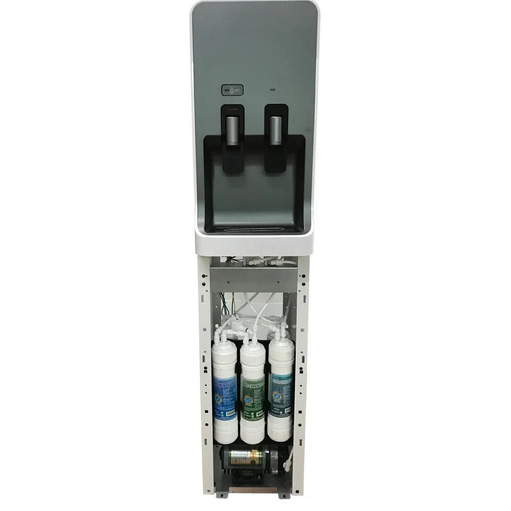 Vertical Instant Hot And Cold Compressor Water Purifier With RO System