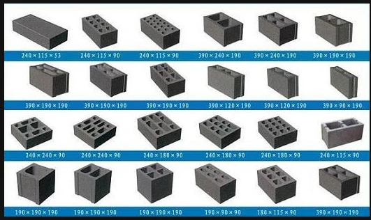 Hollow Mud Brick Stationary Concrete Interlocking Block Making Machine