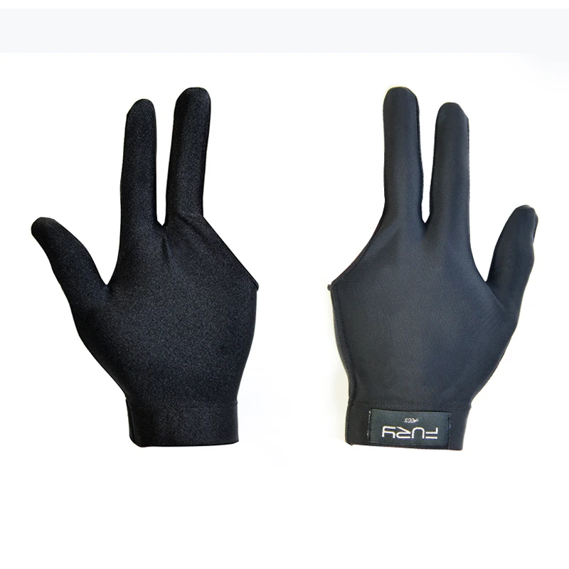 Quality Elasticity Full Finger nylon material left hand wear for men woman general Fury billiard accessories snooker pool glove