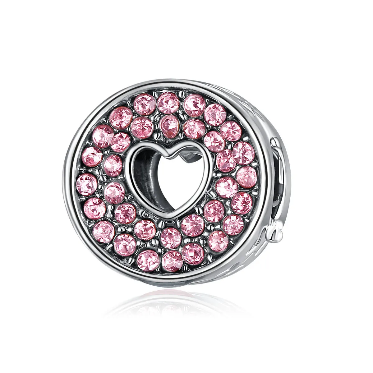 YANYE Pink Sweet Diamond Scattered Braided Girly Heart String Bracelet Wholesale DIY Jewelry Accessories Pendant Metal Beads