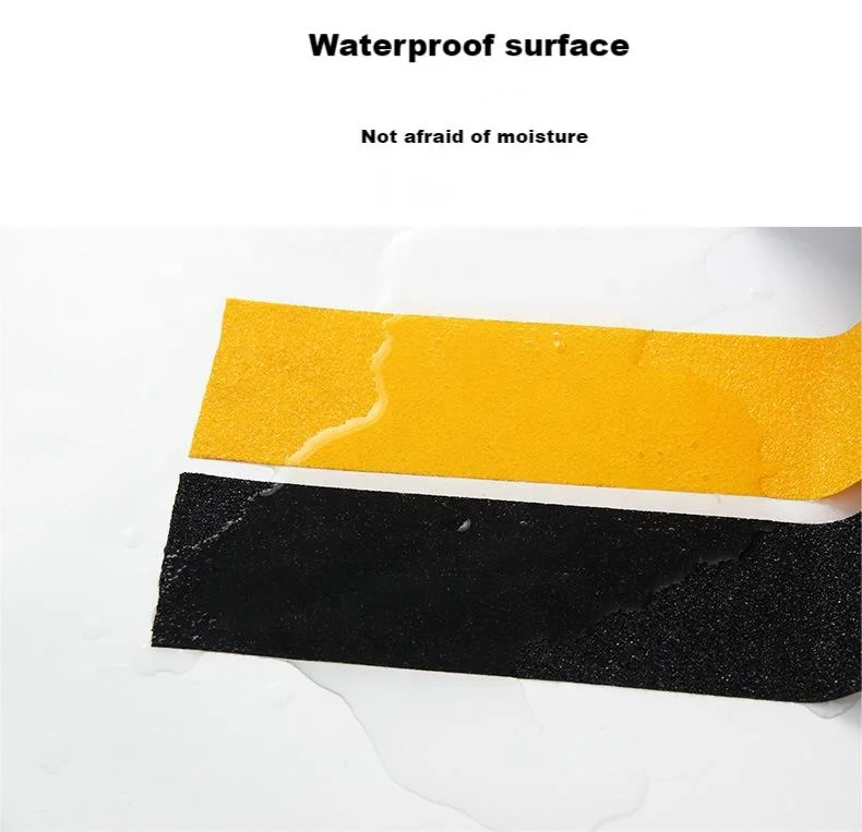 Anti Slip Hazard Warning Barrier Safety Red & White Self Adhesive Tape Roll Anti-slip Tape Ground Anti-slip Sticker