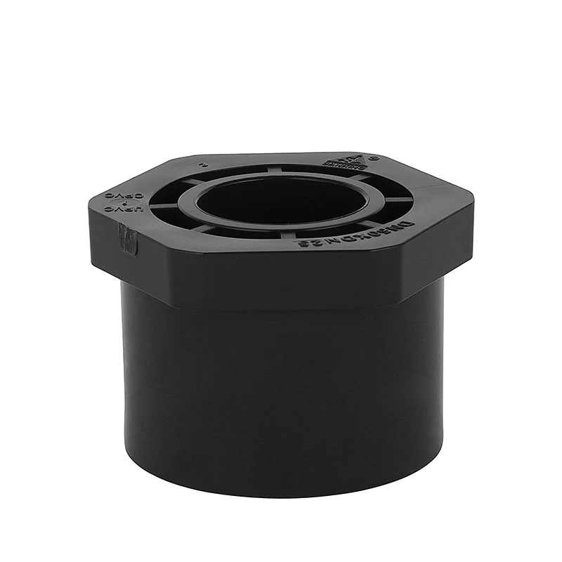 PVC Tee Fittings Plastic Connector for industry Waterer Reducing Tee for Schedule 80 Pipe Piping with 1/2'