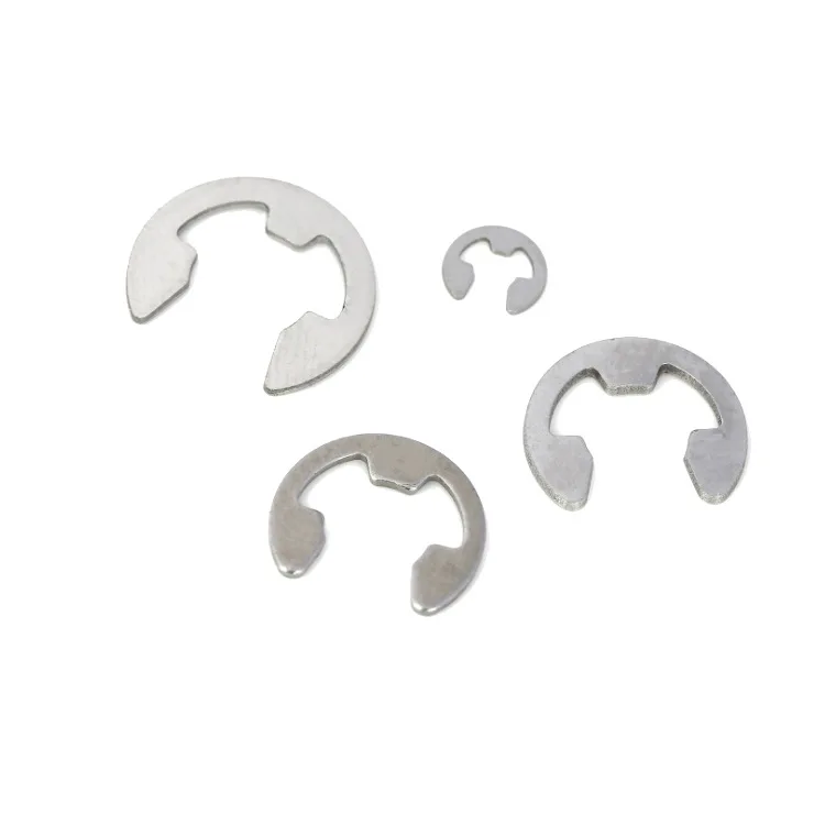 04 Stainless steel open retainer ring spring e card c type clasp GB896 shaft hole with wild card spring M1.2-M15
