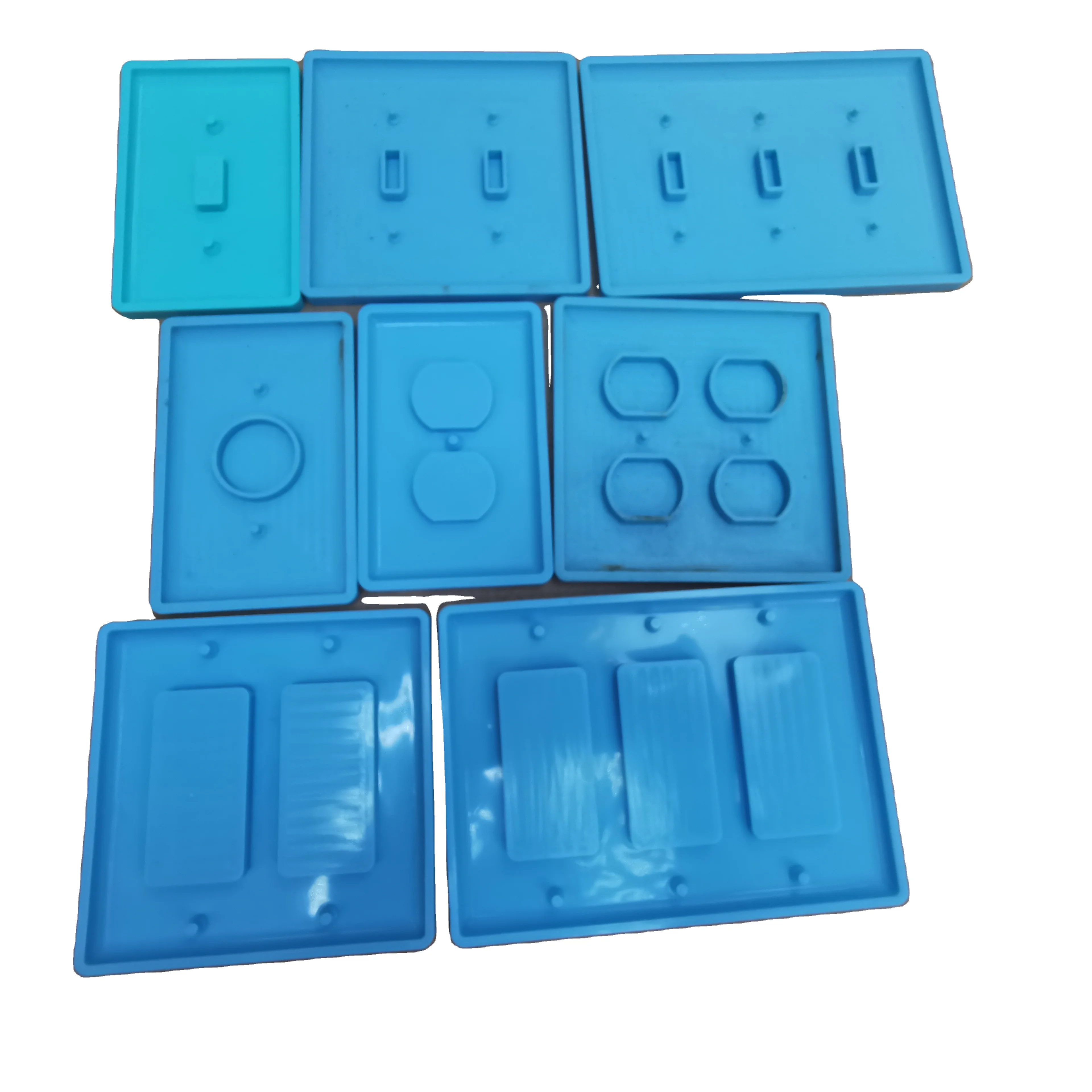 Силиконовая форма для крышки переключателя, силиконовая смола, форма для крышки переключателя, ручная работа, крышка переключателя