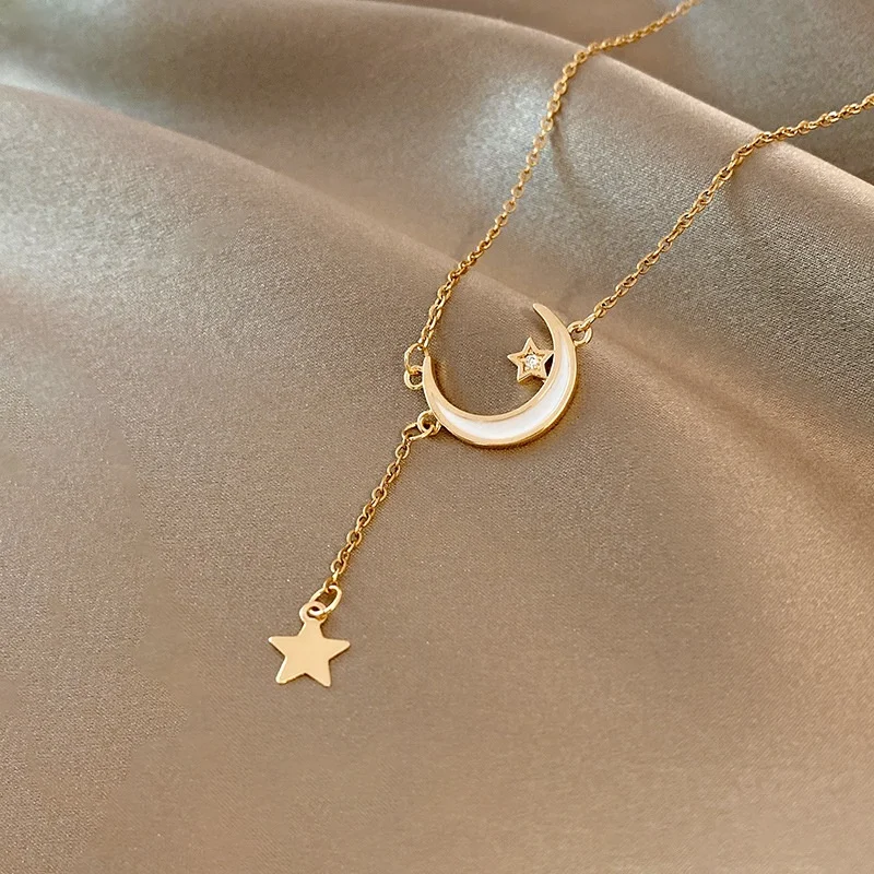 Cadena Para Mujer 18k позолоченная Бабочка Сердце Клевер на заказ женское ожерелье из нержавеющей стали ювелирные изделия