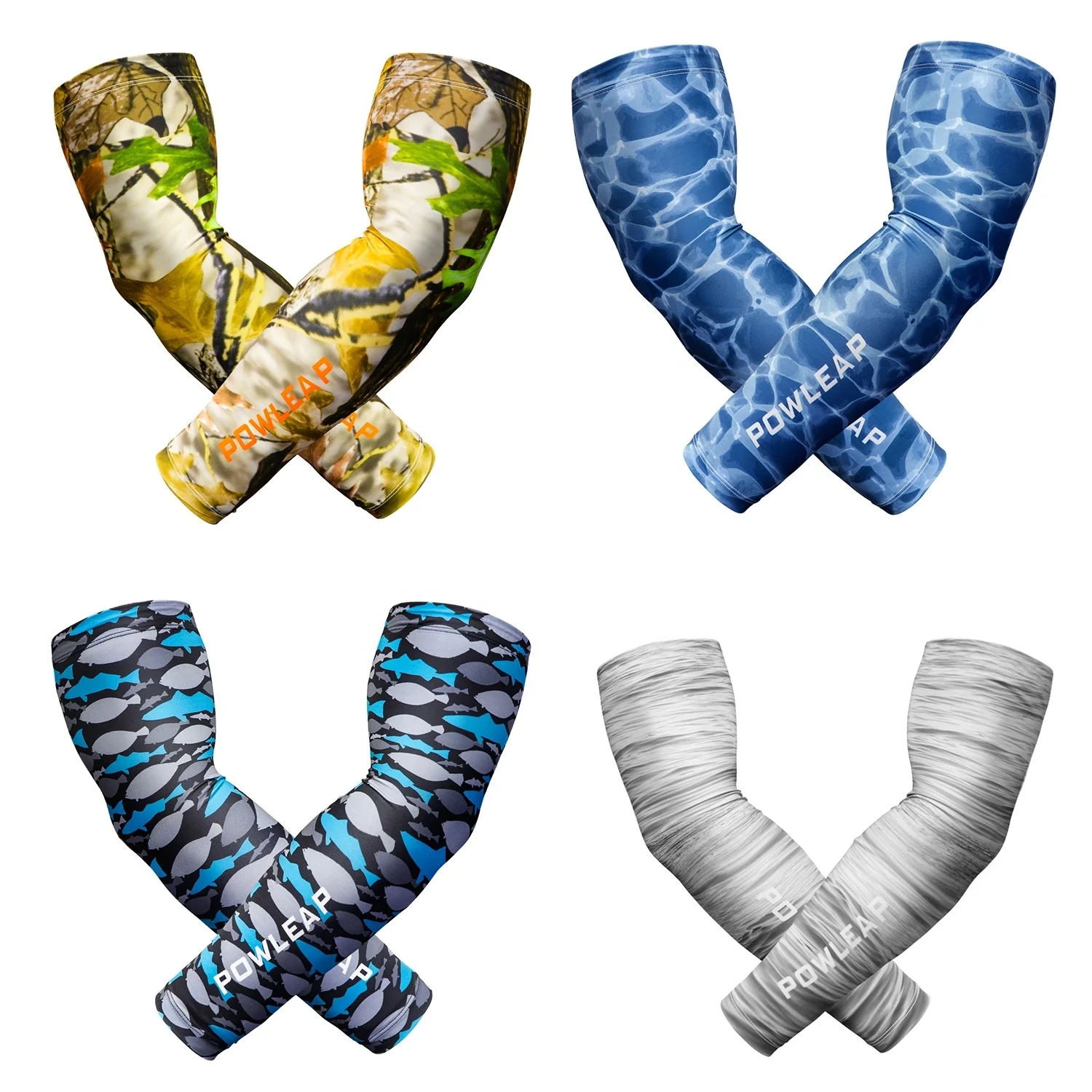 New Arrival OEM ODM Low MOQ Free Sample Compression Arm Sleeves Performance Wholesale Fishing Arm Sleeve Factory