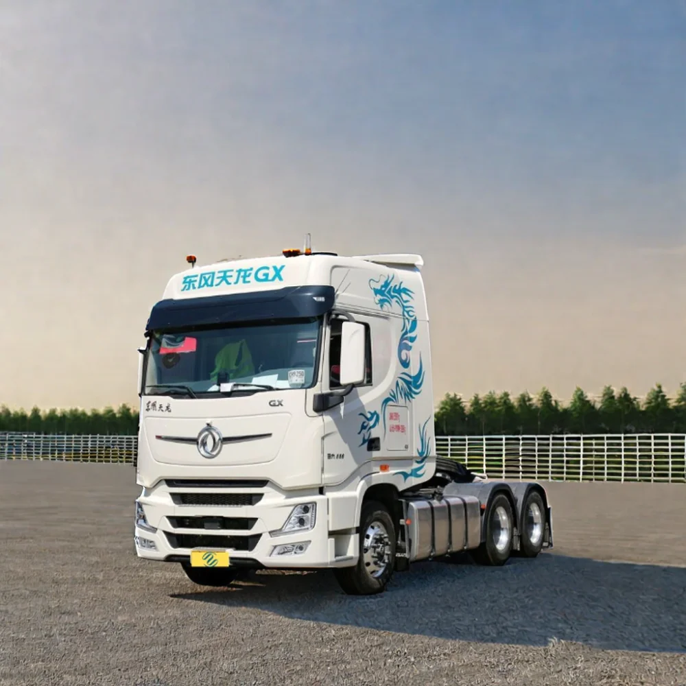 Горячая распродажа Dongfeng Tianlong GX тракторный грузовик Cummins Z14 серии AMT автоматическая коробка передач