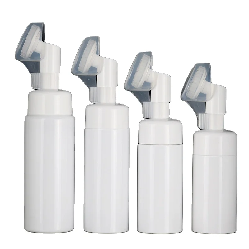 Пятно 100ml 120ml 150ml силиконовая щеточка тубус флакон тюбик для очищающей пенки бутылка очищающий мусс бутылка
