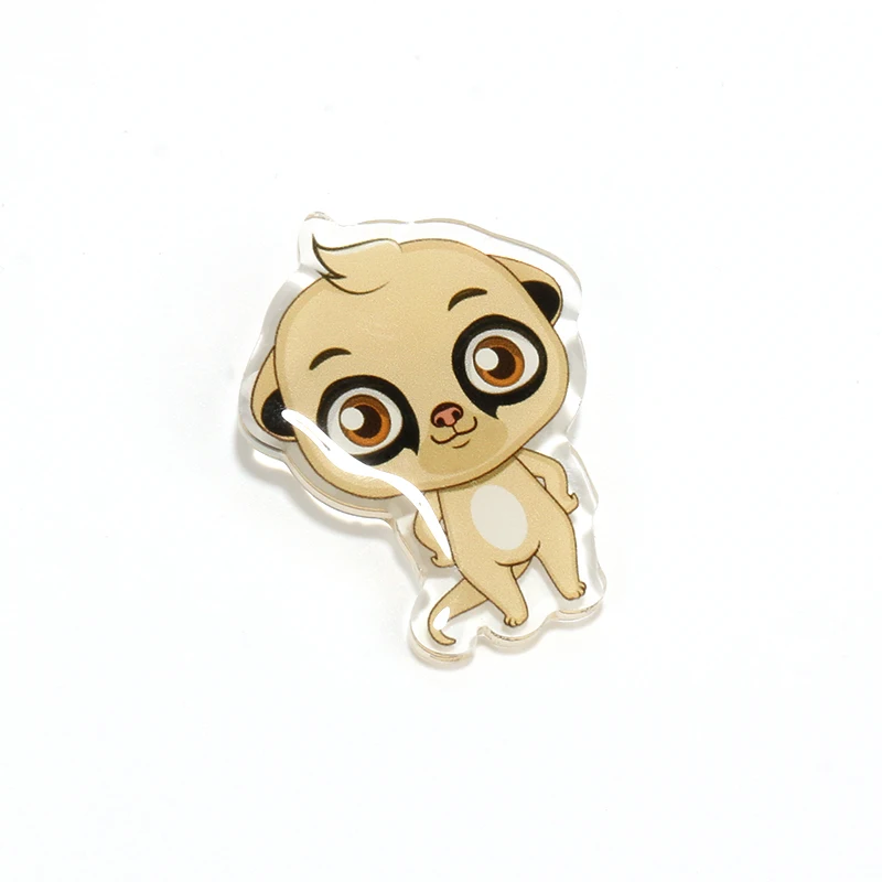 VOGRACE high quality OEM make your own logo direct sale personalized promotional  lovely anime custom  acrylic badges