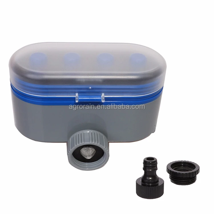 Dry battery intelligent two-outlet water timer for garden irrigation WT21032